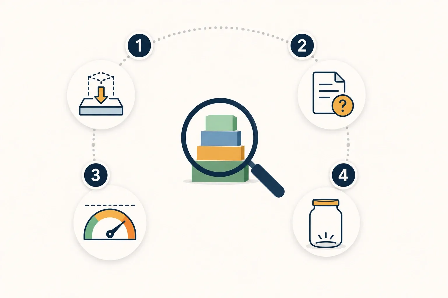 Infographic showing four questions to verify before stacking solar incentives: base reduction, taxability, caps, and program funding status