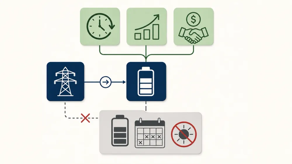 Home Battery Without Solar: When It Makes Sense (2026)