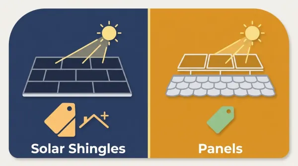 Solar Shingles vs Panels: What the Better Look Costs